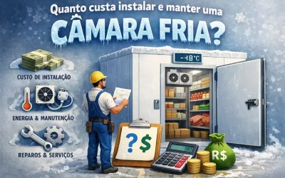 Quanto custa instalar e manter uma câmara fria no RJ? Valores, consumo e manutenção