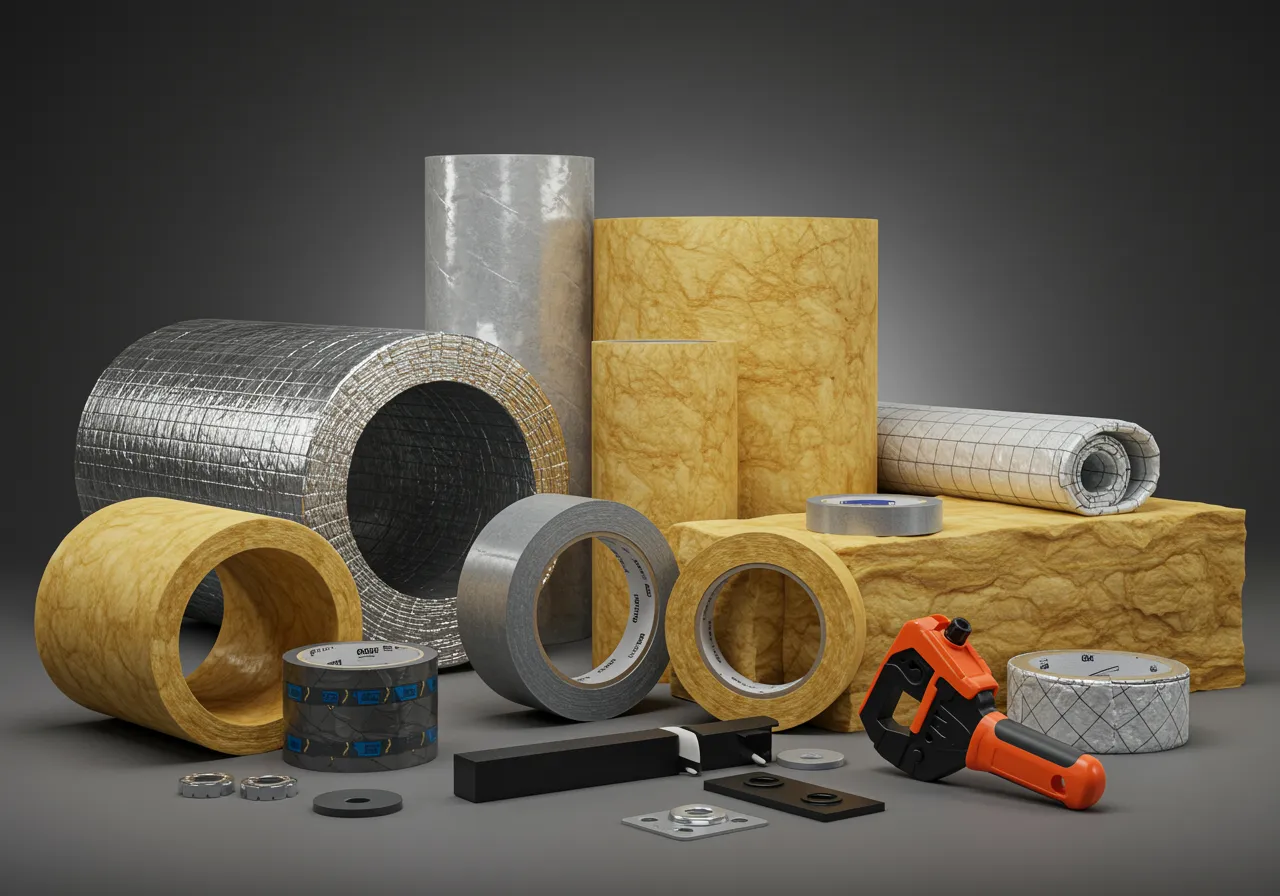 Isotec - Acessórios para isolamento - Rio de Janeiro | Alumínio liso, corrugado...