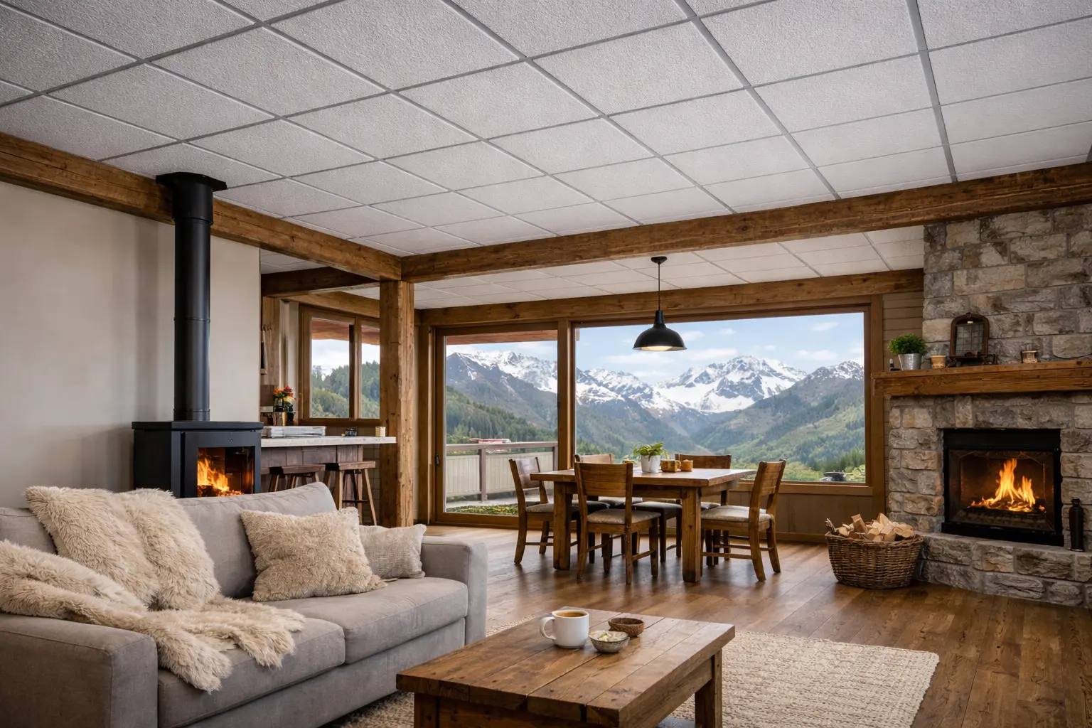 Forro termoacústico na Região Serrana do RJ: conforto térmico em climas frios e construções de altitude