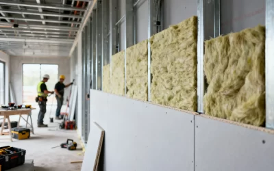 Placa de Lã de Rocha no RJ: solução técnica para isolamento térmico, acústico e proteção contra fogo