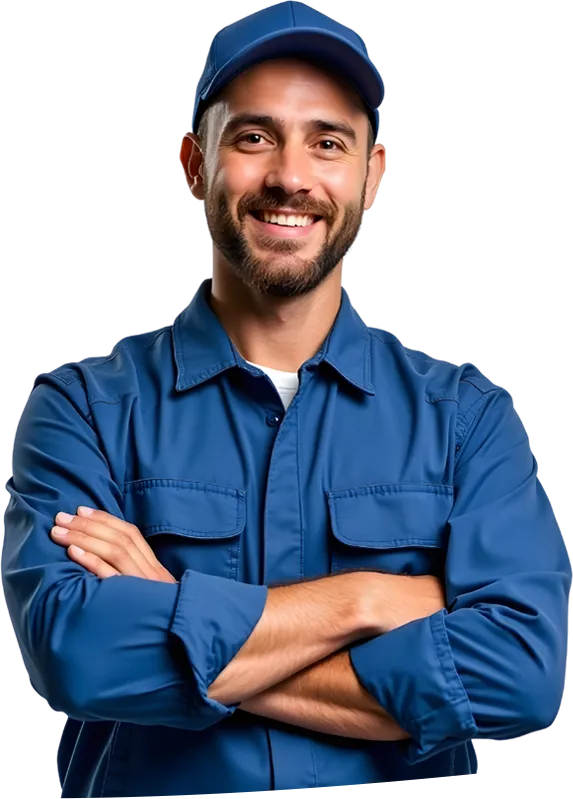 Técnicos experientes e mão de obra especializada.